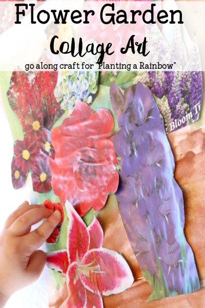 Planting A Rainbow Storybook Collage Art School Time Snippets