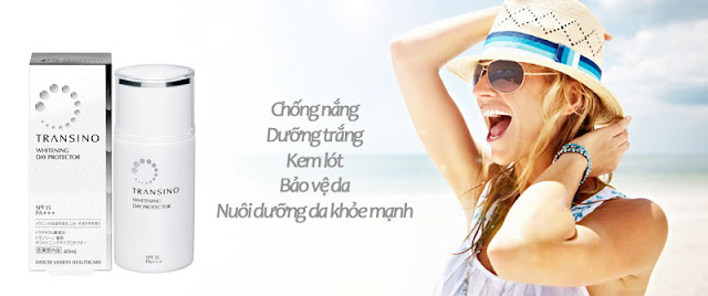 Tác dụng của kem chống nắng transino Nhật Bản Tác dụng của kem chống nắng transino Nhật Bản