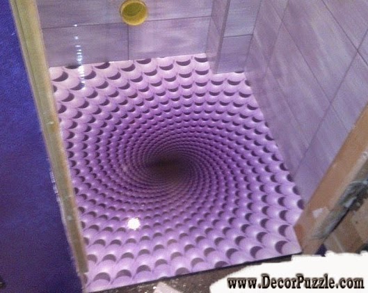 3d bathroom floor murals designs, self-leveling floors for bathroom purple floors