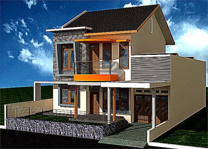  Gambar  Rumah Minimalis 2 Lantai  Design Rumah Minimalis