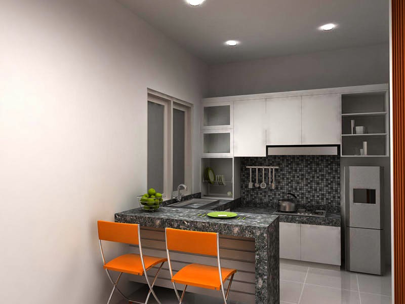 50 Desain Dapur  Minimalis  Terbaru 2019 Model Desain 