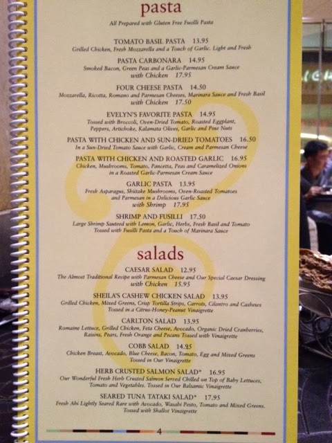 Speechercize And Gluten Free Gluten Free Menu At Cheesecake Factory