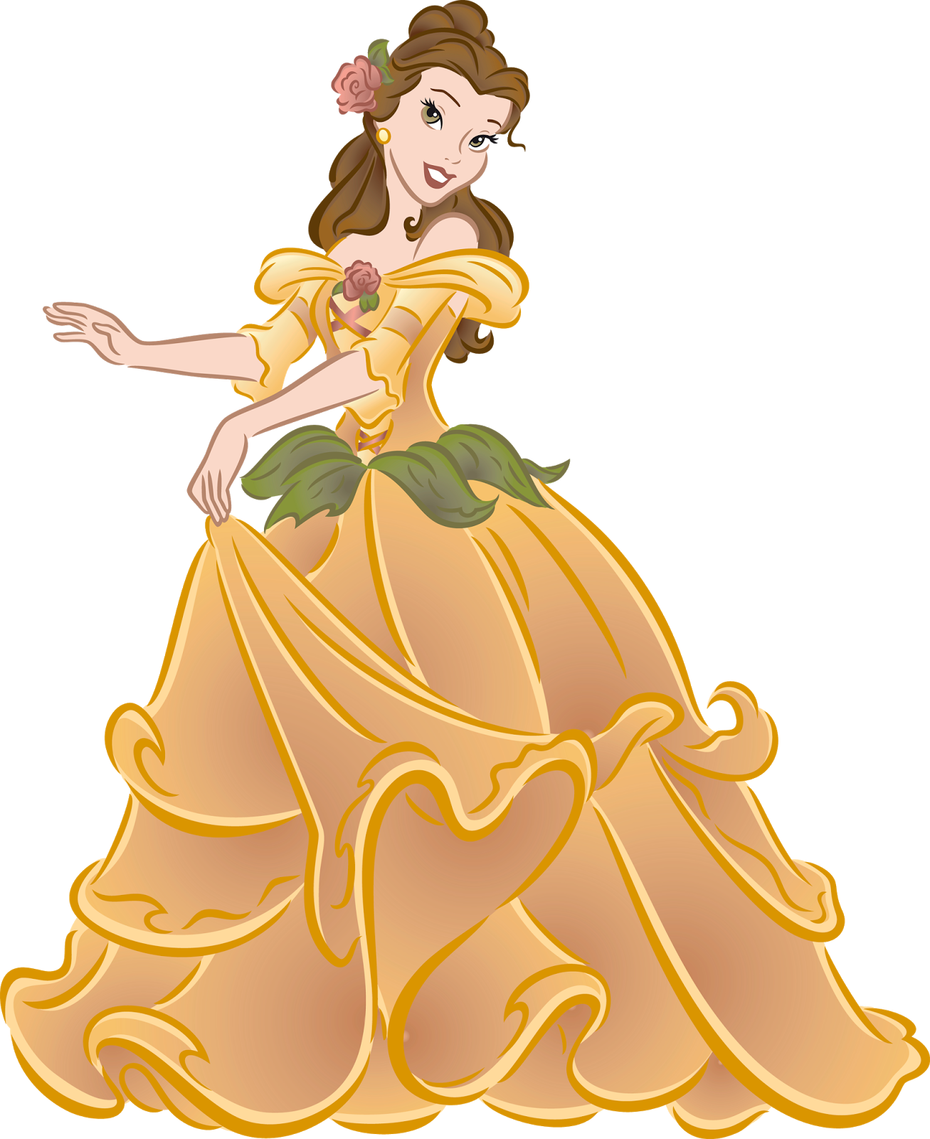 Disney Princess PNG Printable Clip Art Free Download 300 DPI Princess