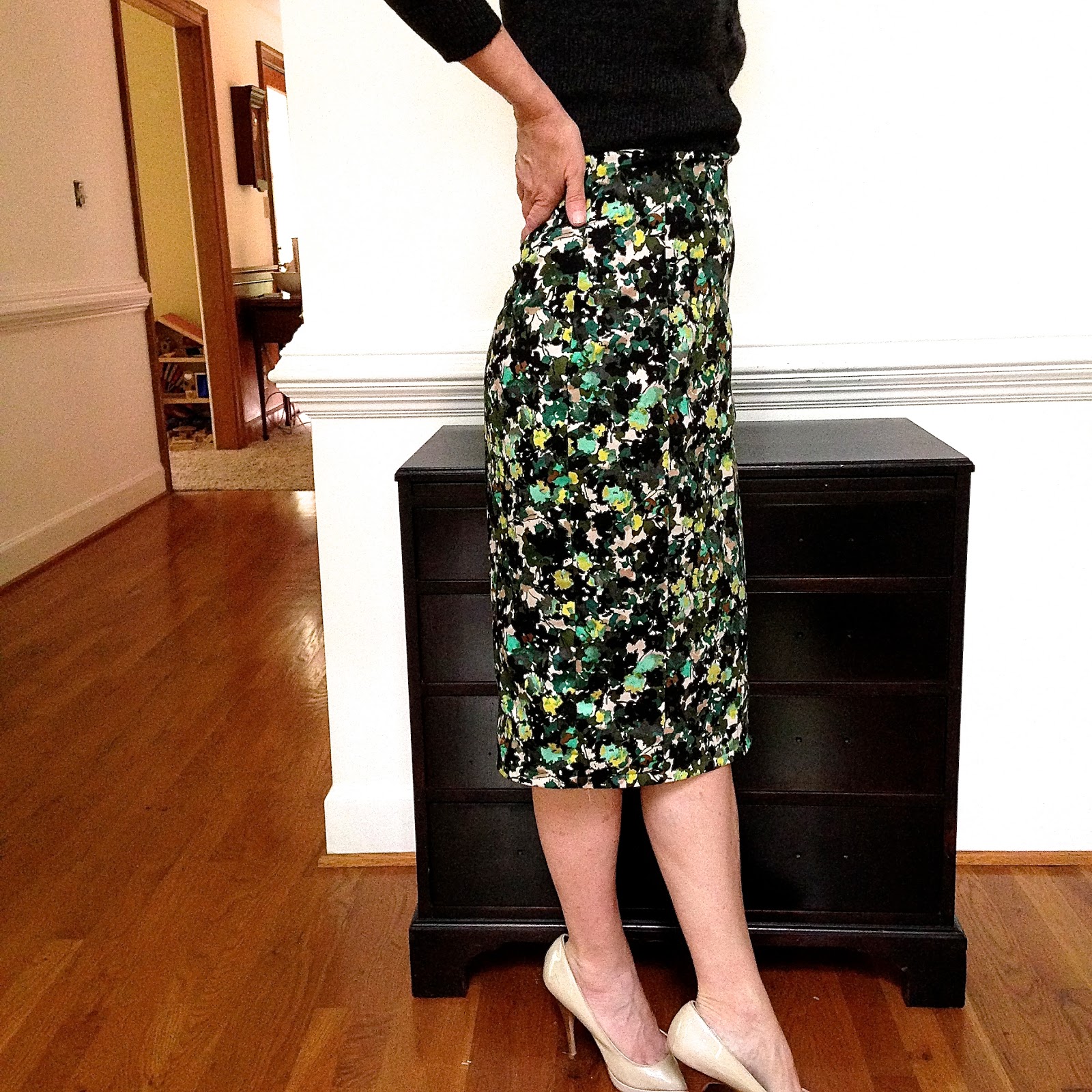 Adventures in Garment Sewing Burda Style Princess Seam Pencil Skirt ...