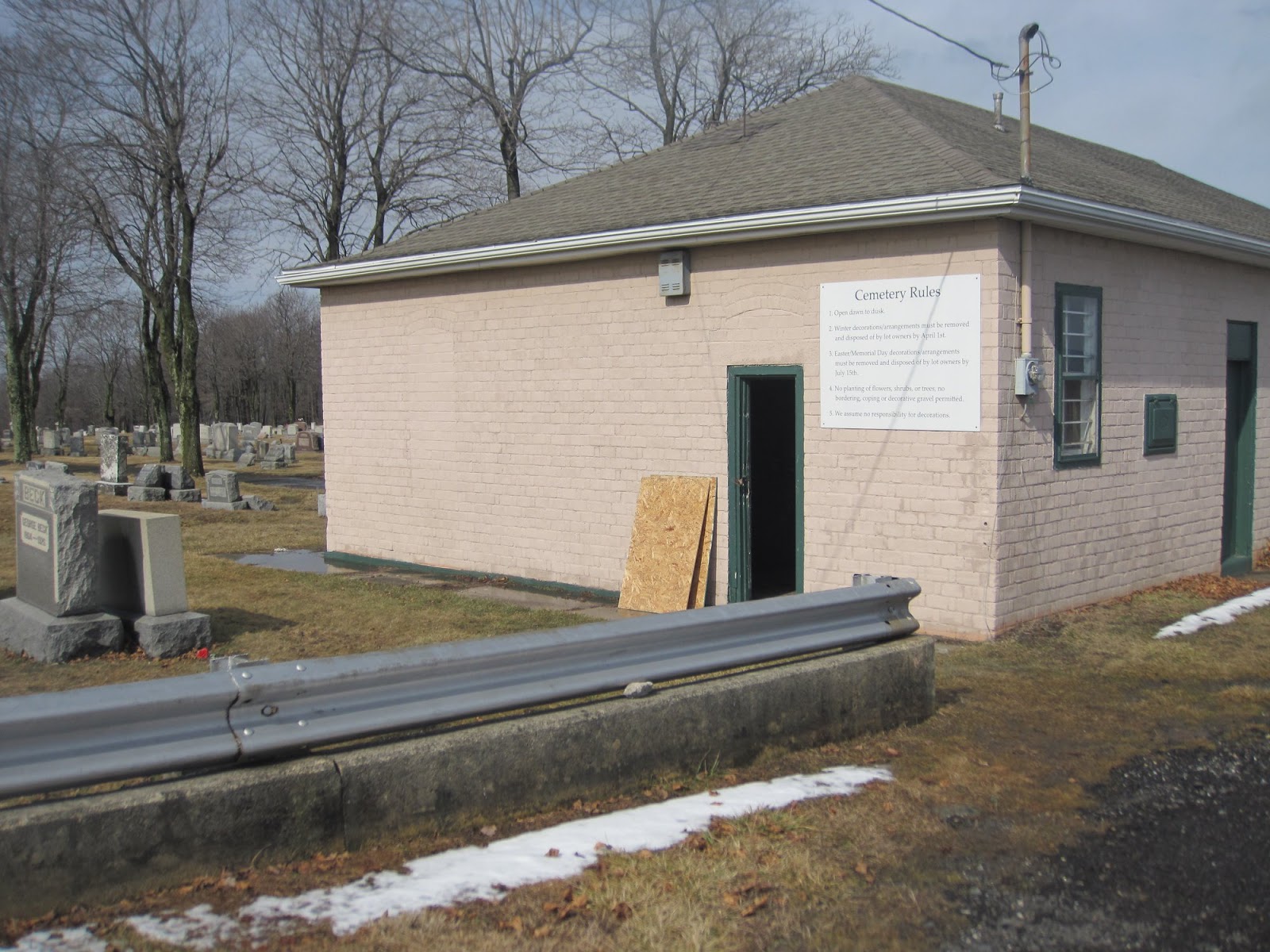 Mahanoy Township Police Investigating Cemetery BreakIn