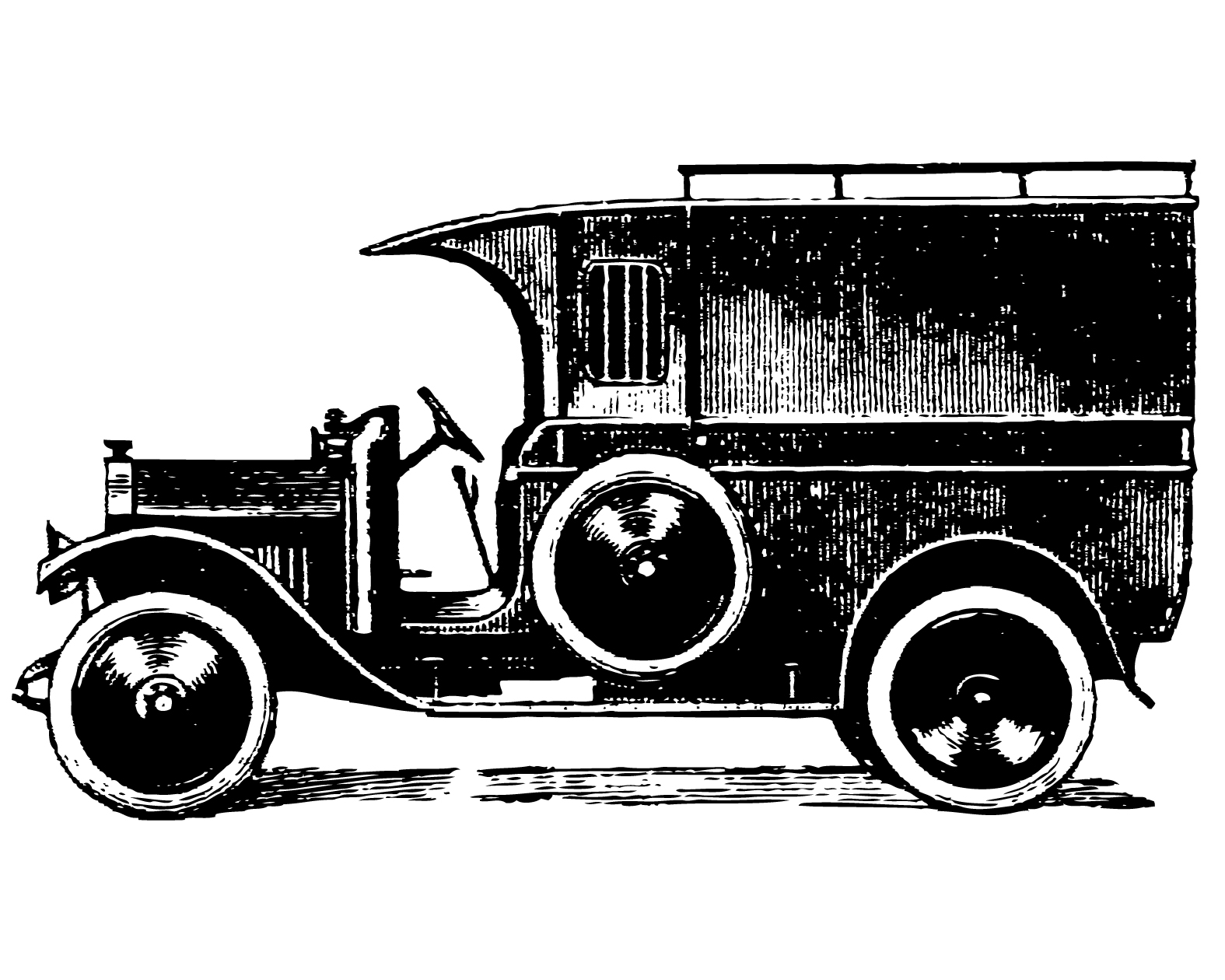 free clipart vintage truck - photo #14