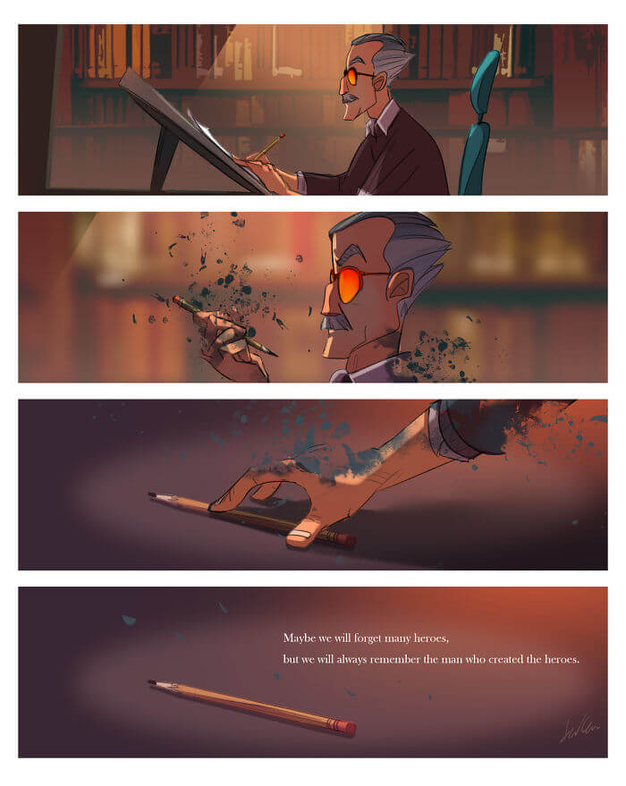 People From All Around The World Share Tribute Art In Honor Of The Marvel Legend Stan Lee People From All Around The World Share Tribute Art In Honor Of The Marvel Legend Stan Lee