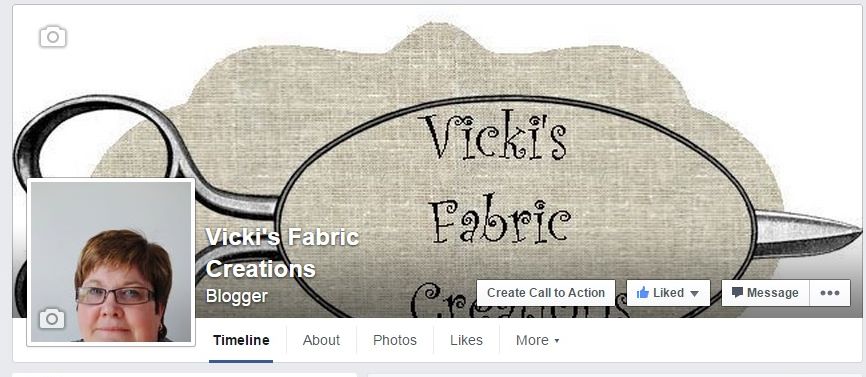 Vicki's Fabric Creations Facebook