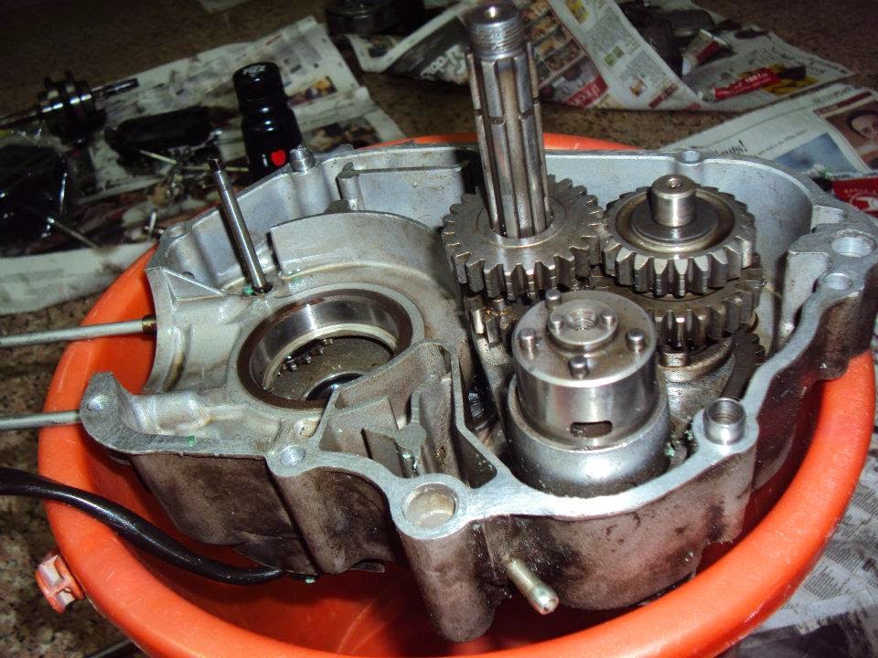 Twisted Throttle Bikes: Hero Honda Splendor Plus Engine Rebuild | Hero ...