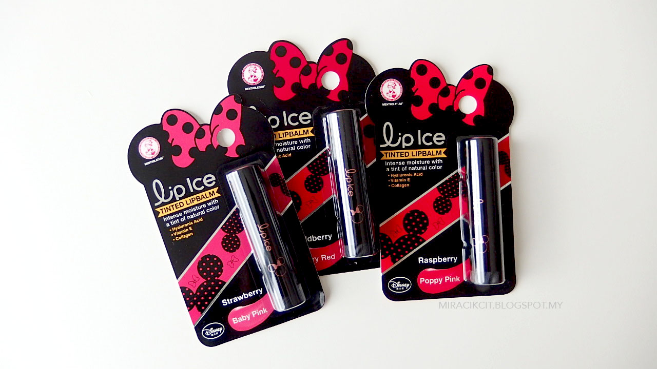 REVIEW DISNEY'S LIP ICE TINTED LIPBALMS & PREMIUM RICH MOIST