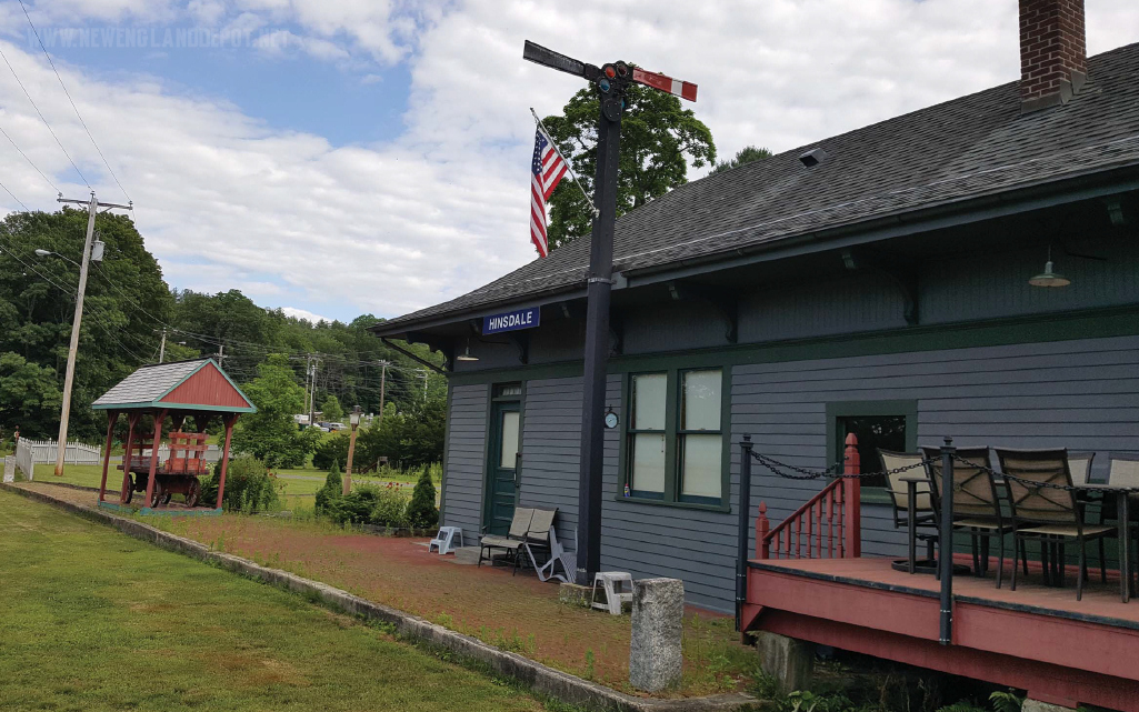 New England Depot Boston & Maine Hinsdale NH Railroad Station FOR SALE!
