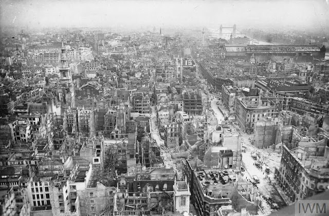 London bomb damage 22 May 1941 worldwartwo.filminspector.com