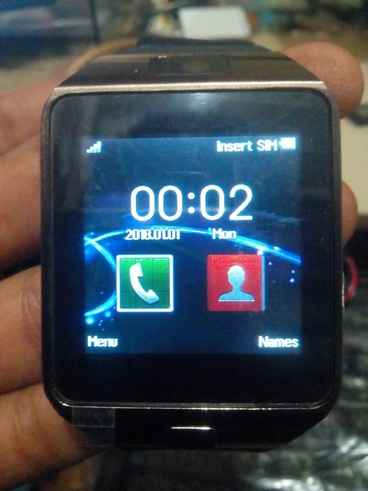 captcha dz09 smart watch