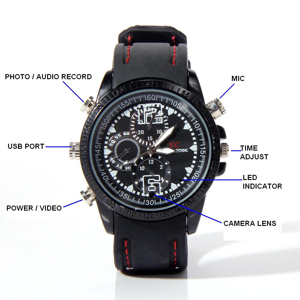 Spy Cam Jam Tangan Sport 8 GB 1 Spy Cam Jam Tangan Sport 8 GB 1