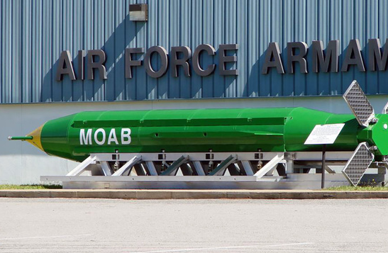 f Fight against ISIS: US military drops “mother of all bombs” in Afghanistan