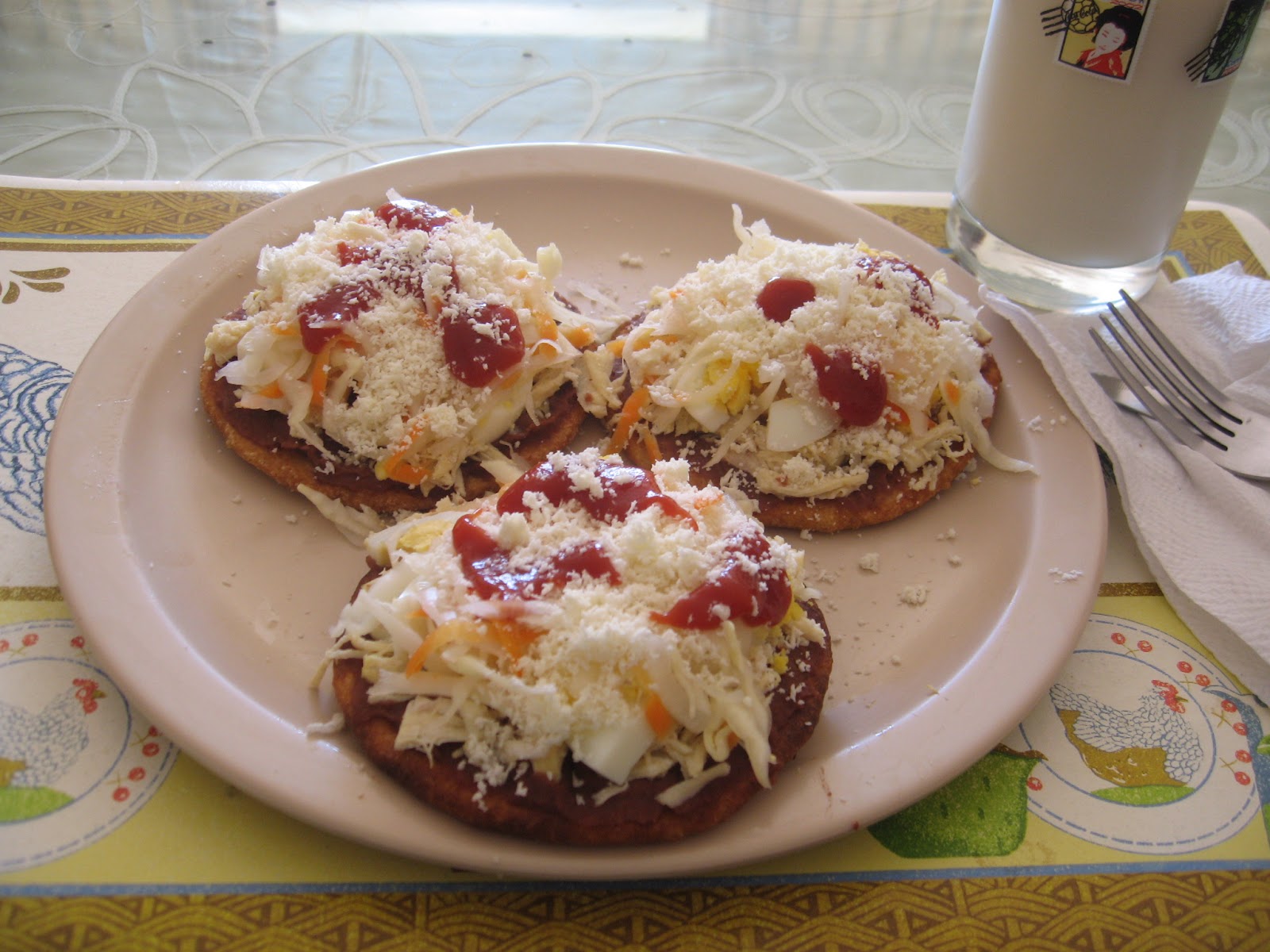 Life in a Cloud! Salvadoran Enchiladas