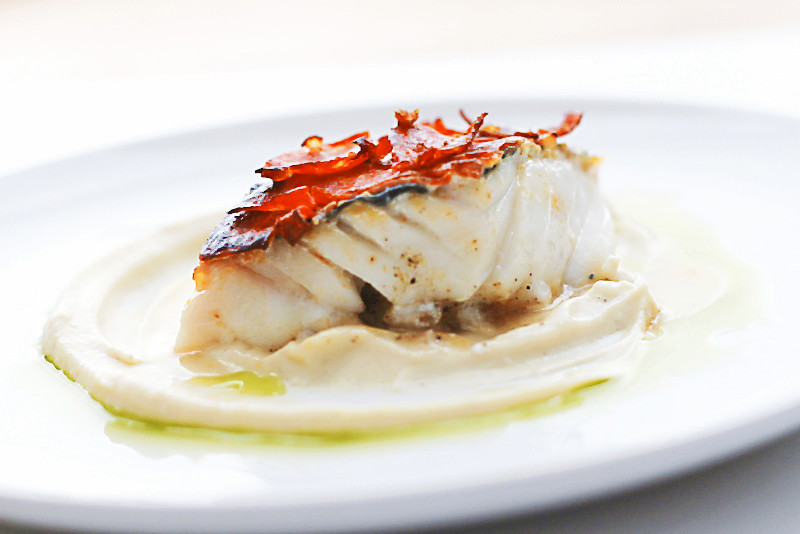 Skrei (Winterkabeljau) mit Chorizo-Schuppen, Selleriepüree und der Anleitung, wie ihr ganz einfach ein köstliches Lorbeer-Öl selbst herstellen könnt. Lorbeer hat fantastische Vanillearomen, die perfekt zum Skrei passen! | Arthurs Tochter kocht. Der Blog für Food, Wine, Travel & Love von Astrid Paul Skrei (Winterkabeljau) mit Chorizo-Schuppen, Selleriepüree und der Anleitung, wie ihr ganz einfach ein köstliches Lorbeer-Öl selbst herstellen könnt. Lorbeer hat fantastische Vanillearomen, die perfekt zum Skrei passen! | Arthurs Tochter kocht. Der Blog für Food, Wine, Travel & Love von Astrid Paul
