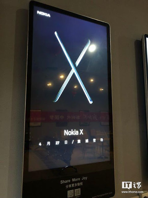 Upcoming Nokia X Chinese Teaser