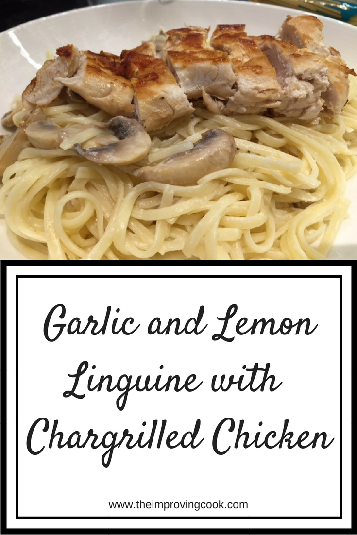 Garlic and Lemon Linguine with Chargrilled Chicken