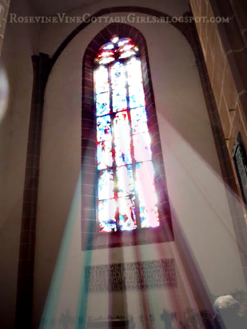 Saint Marien's Church Marburg Germany Windows in Saint Marien's Church