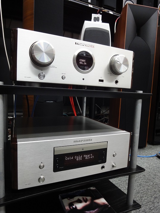 audio square fujisawa: marantzの『Music Linkシリーズ』のプリメインアンプ『HD-AMP1』と新製品CD