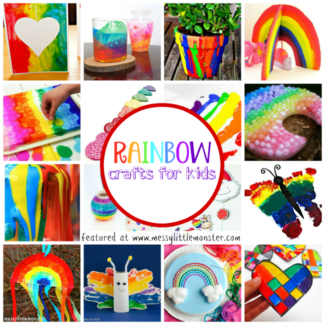 Rainbow Craft Ideas For Kids A Selection Of Easy Crafts Fun Activities Rainbow Craft Ideas For Kids A Selection Of Easy Crafts Fun Activities