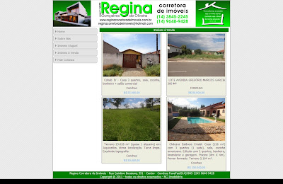Regina Imobiliária - Conchas