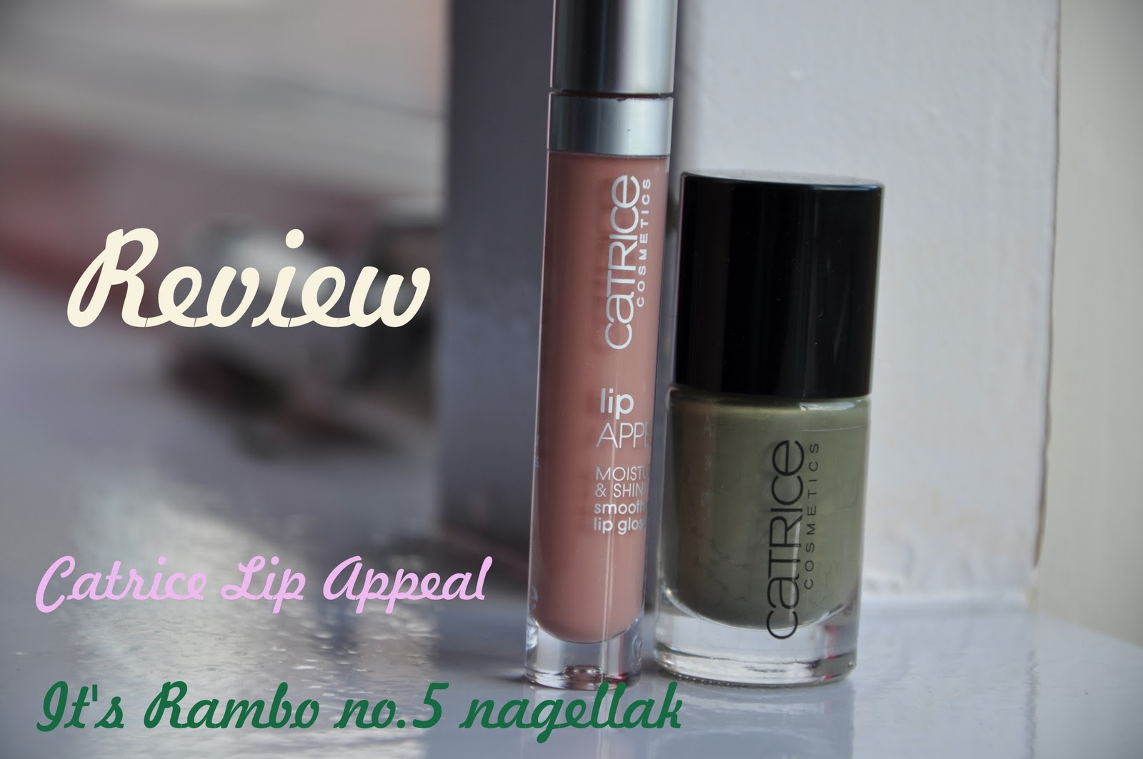 Brechtjoee Review Catrice lipgloss en nagellak