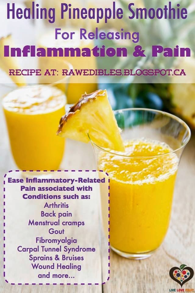 rainbowdiary Pineapple Heals Inflammation