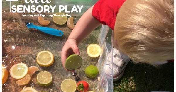 Sensory Fruit Water Play