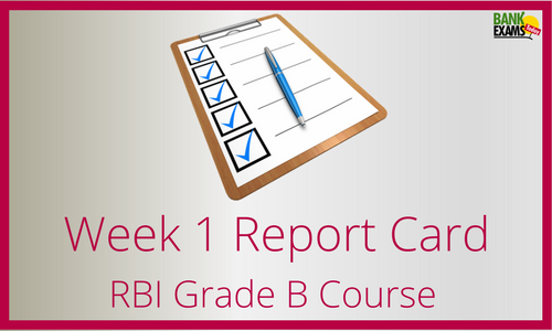 RBI Grade B Report