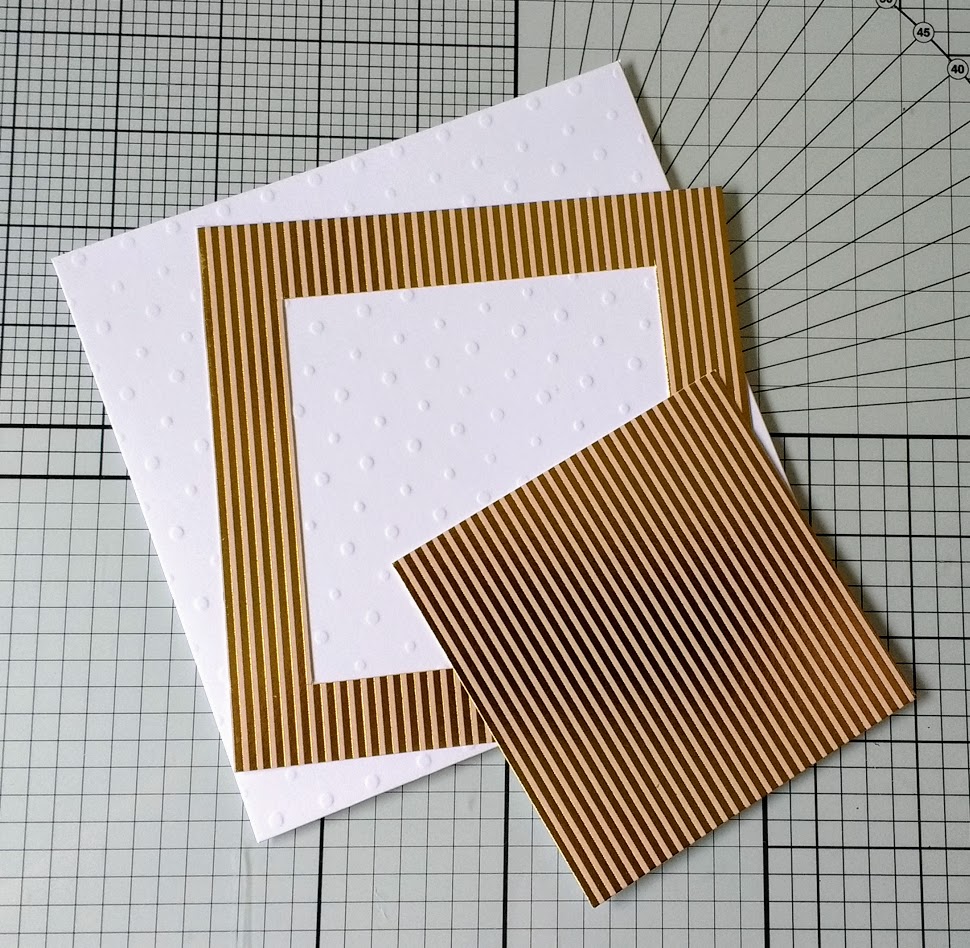 A Passion For Cards Fold Back Aperture card tutorial Trimcraft "The