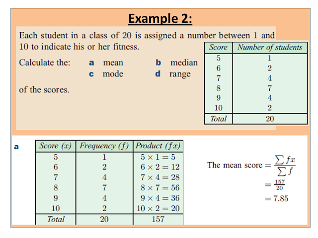 Math 9: CHAPTER 8 - STATISTICS