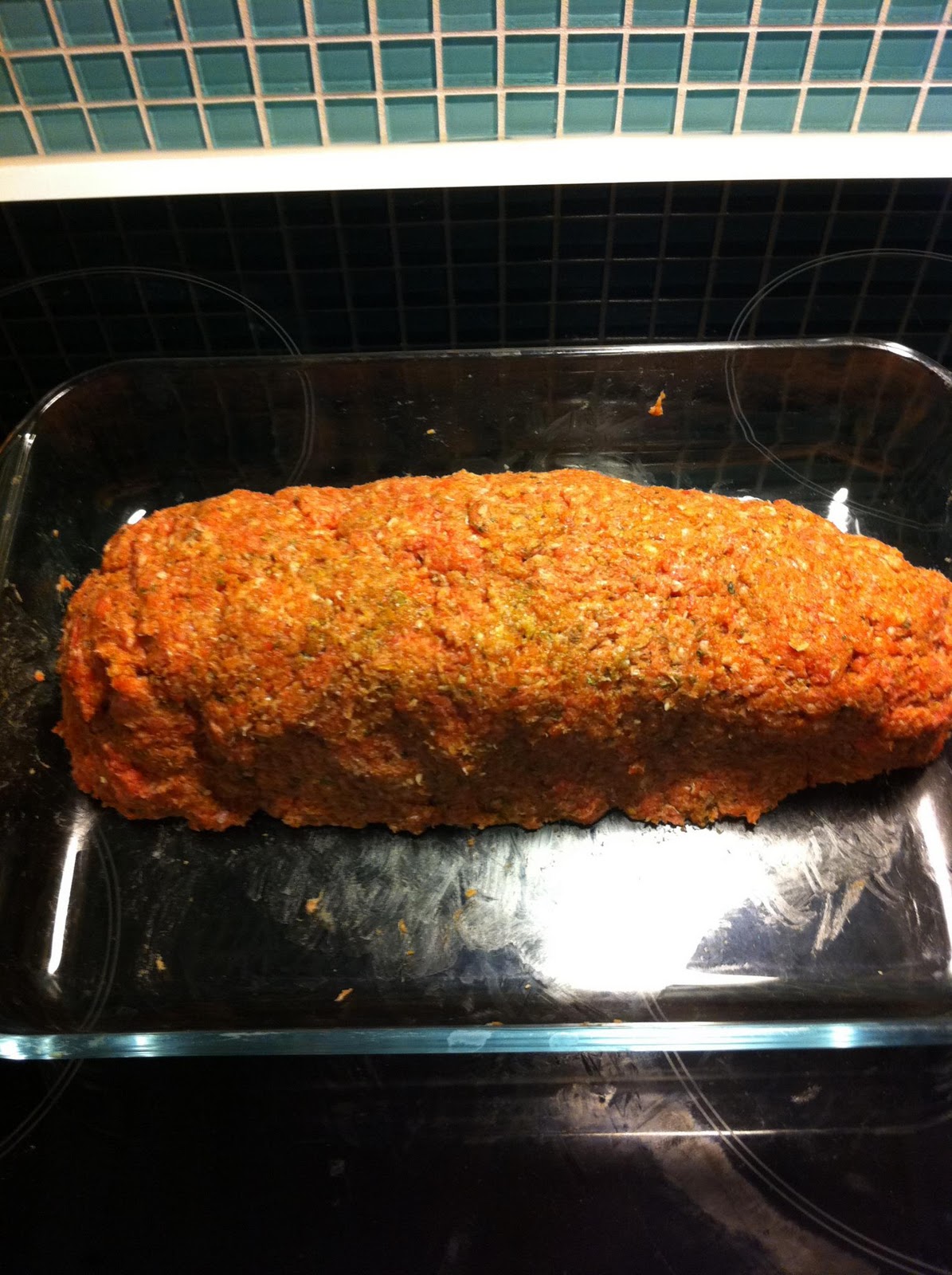 Maria's food stories Feta cheese stuffed meatloaf