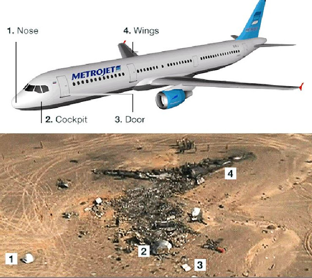 Kogalymavia A321 crash site