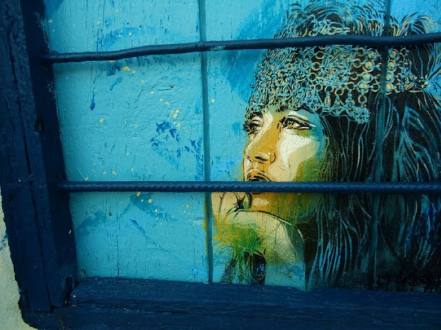 Уличное искусство Кристиана Гуеми (Christian Guémy aka C215) 12 Уличное искусство Кристиана Гуеми (Christian Guémy aka C215) 11