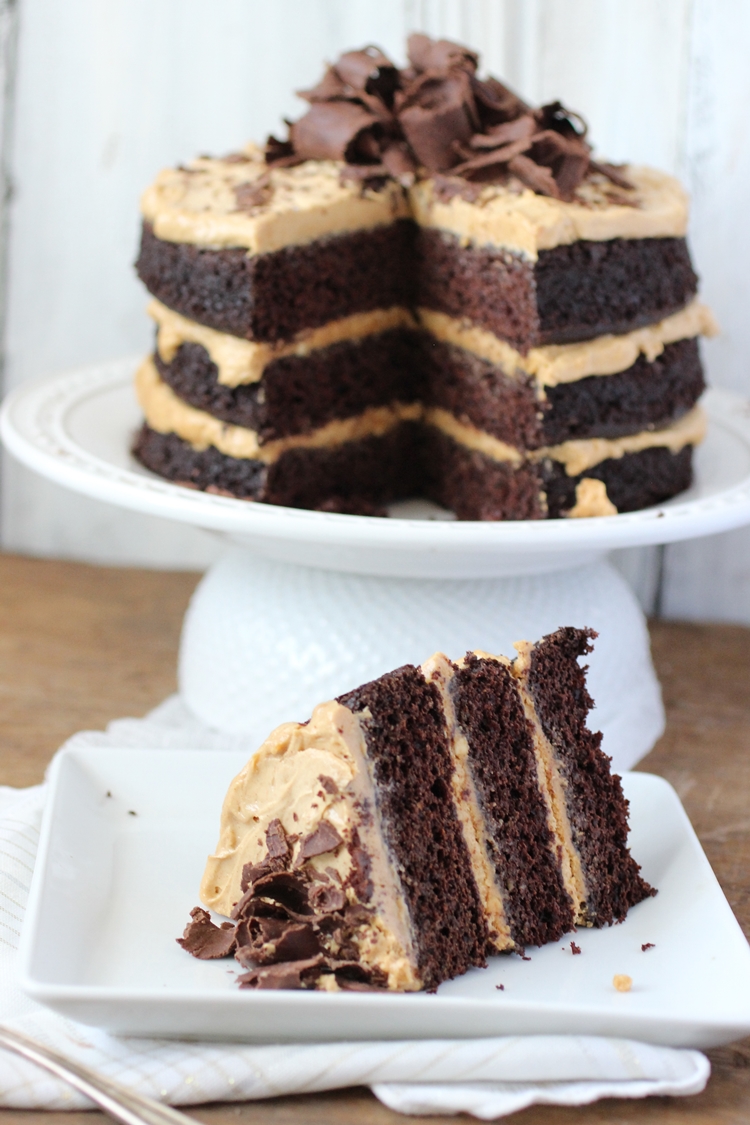 Chocolate Peanut Butter Cake