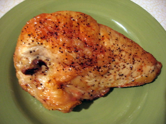 Roasted Chicken Breasts are a staple and a method everyone should know.  There is nothing better than a juicy piece of chicken hot from the oven!  Great make ahead meal for use in other dishes! - Slice of Southern