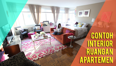 3 Contoh Tata Interior Ruang Keluarga Apartemen yang Simple
