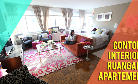 3 Contoh Tata Interior Ruang Keluarga Apartemen yang Simple