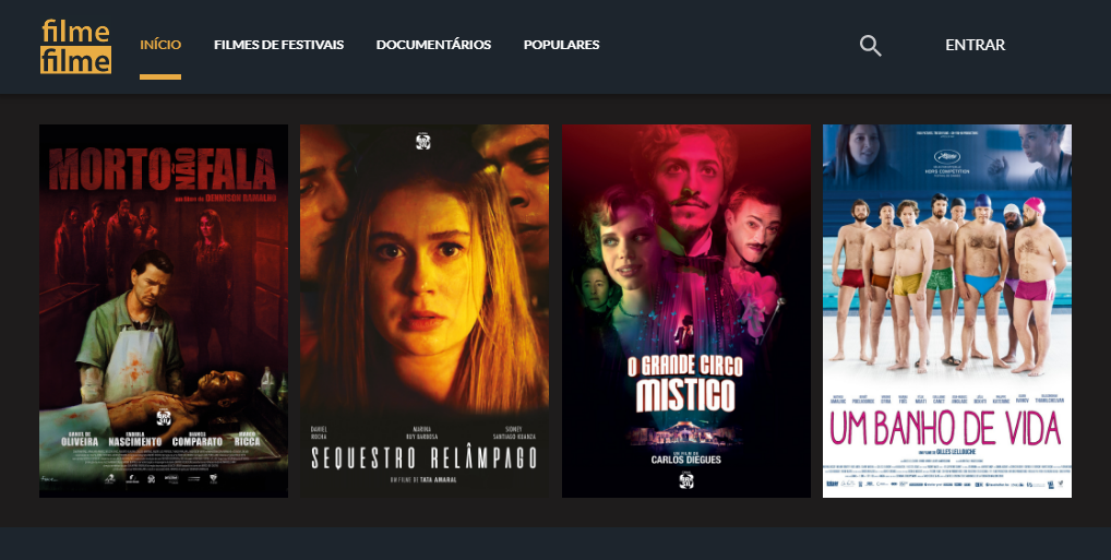 Filme Filme | Novo serviço de streaming para os apaixonados em cinema Filme Filme | Novo serviço de streaming para os apaixonados em cinema