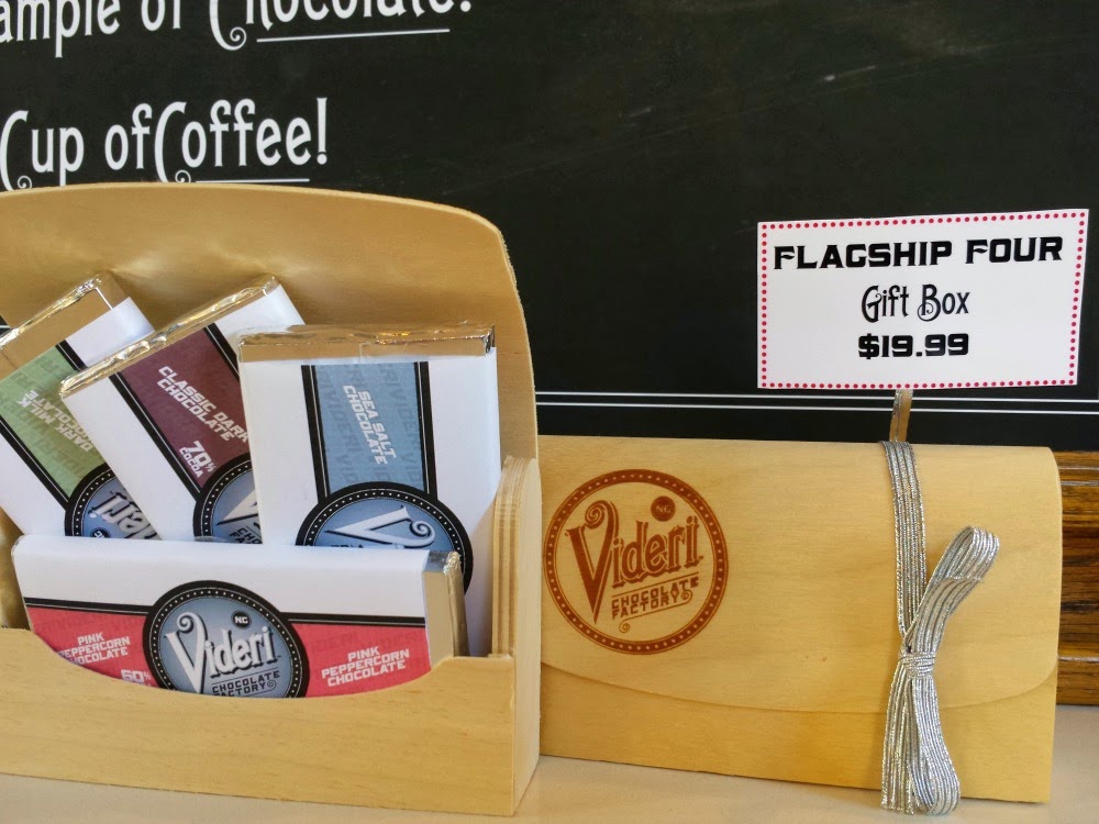Flagship Bars at Videri Chocolate in Raleigh, N.C. 
