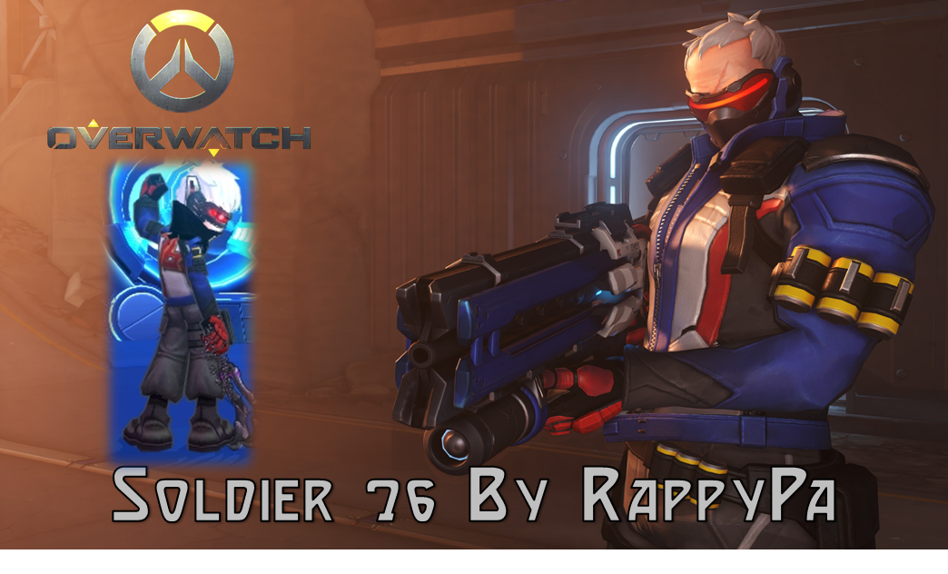 Soldier 76 (Remake) By RappyPa - Lost Saga Skin By GFDark And RappyPA
