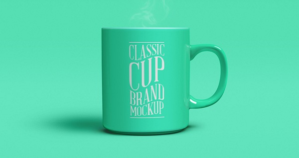 Download Coffee Mug Mockup PSD Terbaru Gratis - Classic Hot Cup Coffee Tea Brand Mockup