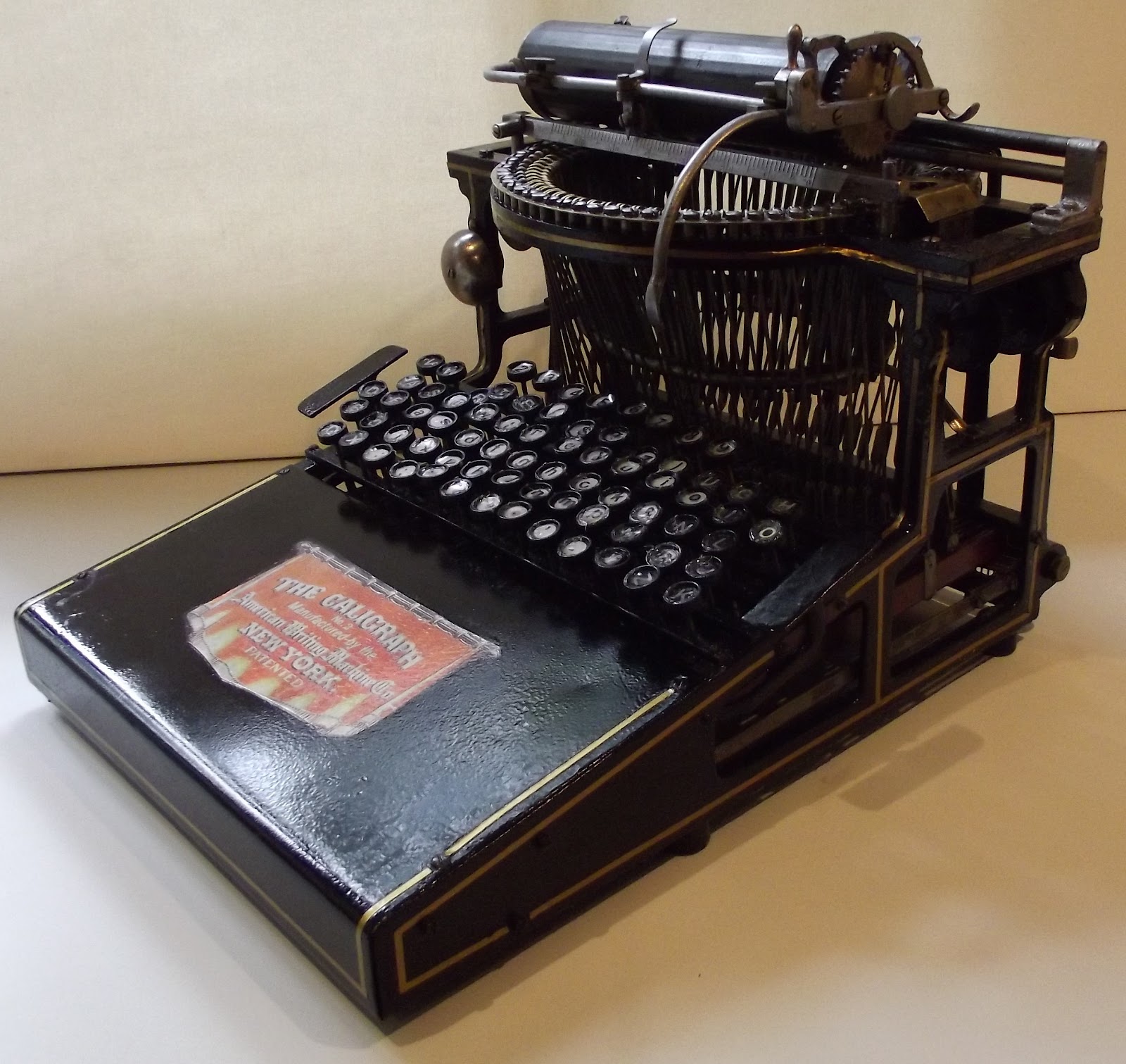 oz.Typewriter Restoring the Caligraph Typewriter