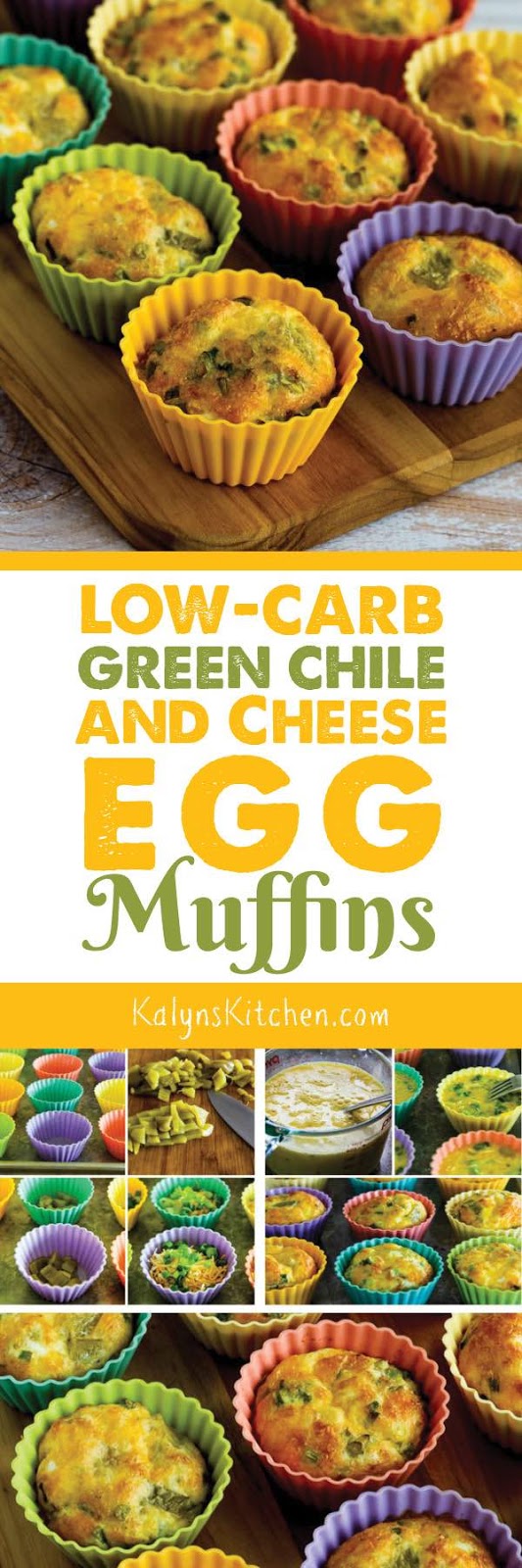LowCarb Green Chile and Cheese Egg Muffins Kalyn's Kitchen