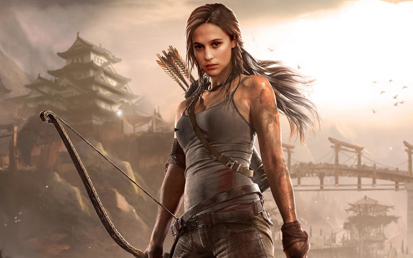 Wallpapers With Alicia Vikander In Tomb Raider Free