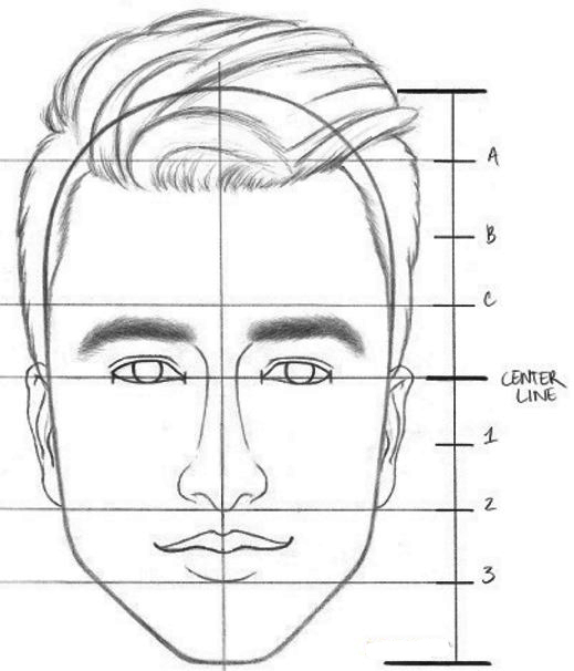 28+ Cara Menggambar Sketsa Wajah Orang Dengan Pensil jpg (519x606)