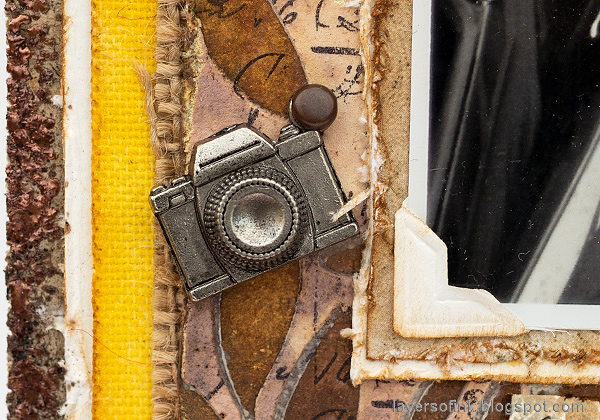 Layers of ink - Past Times Wall-Hanger Tutorial by Anna-Karin Evaldsson.