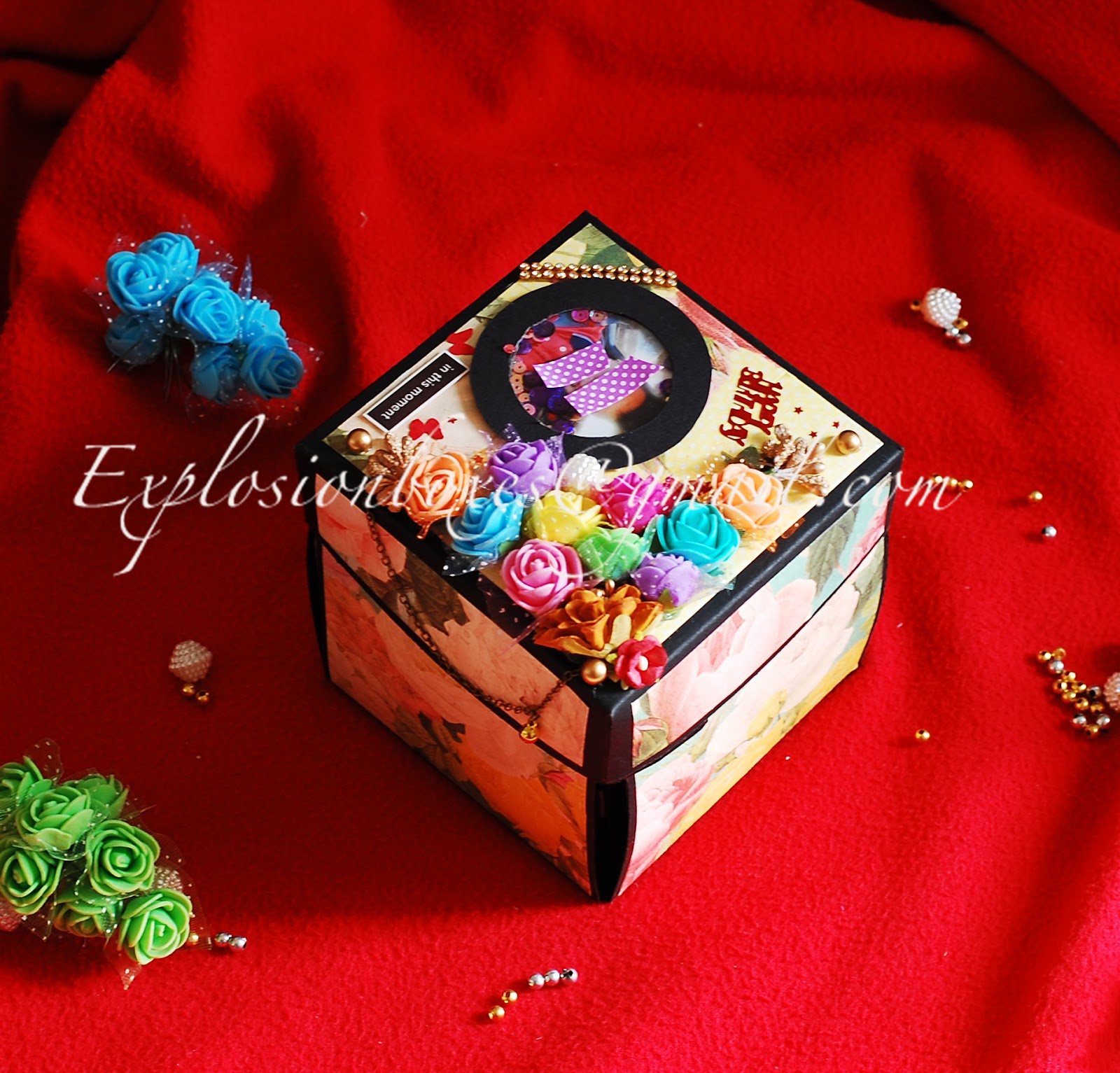 Explosion Boxes 5 Layered Birthday Explosion Box